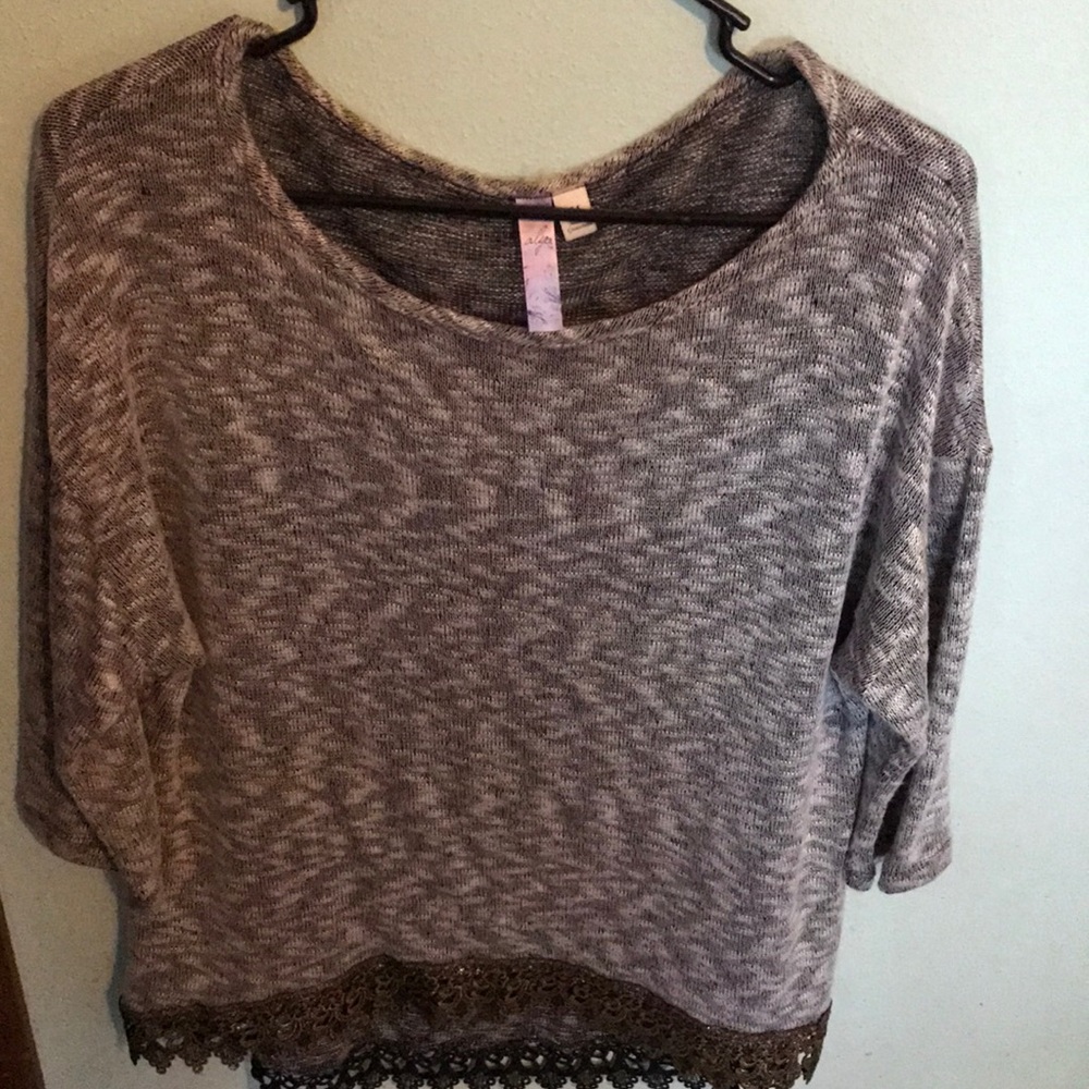 3/4 length sweater